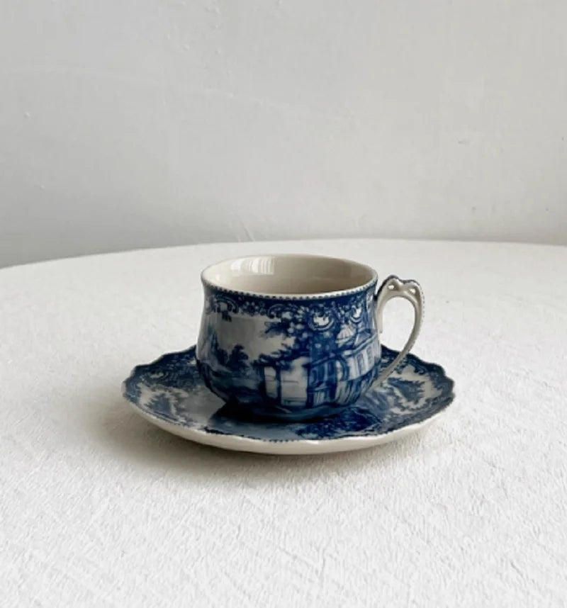 European Masterpiece "Blue Series" Rare Glazed Ceramic Collection – Plates, Vases & Pots