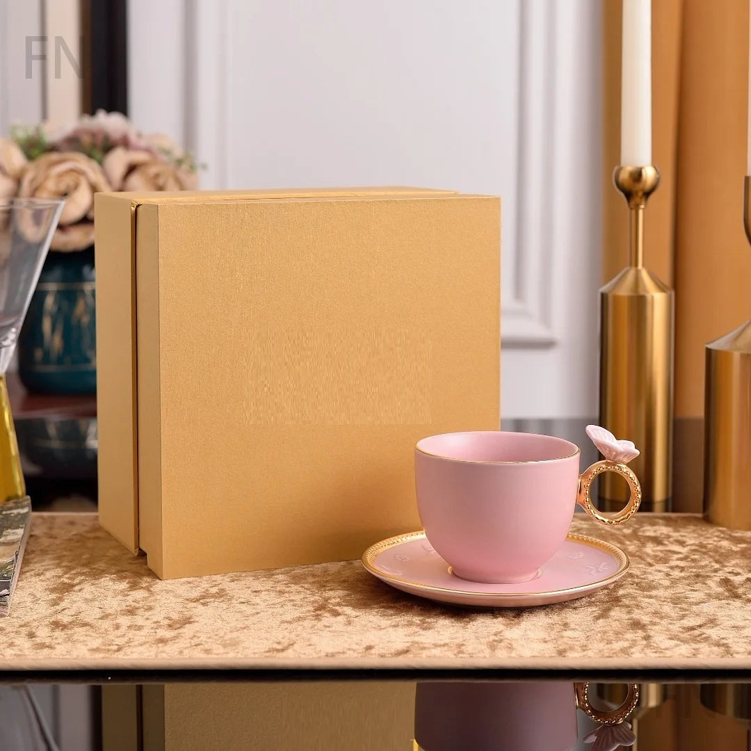 Enchanted Garden Butterfly & Flower High-End Tableware Collection