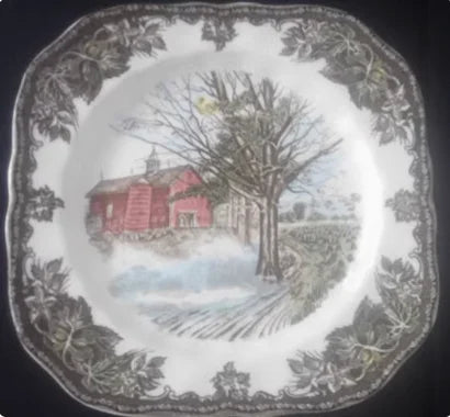 Holiday Manor"  Dinner & Steak Plate