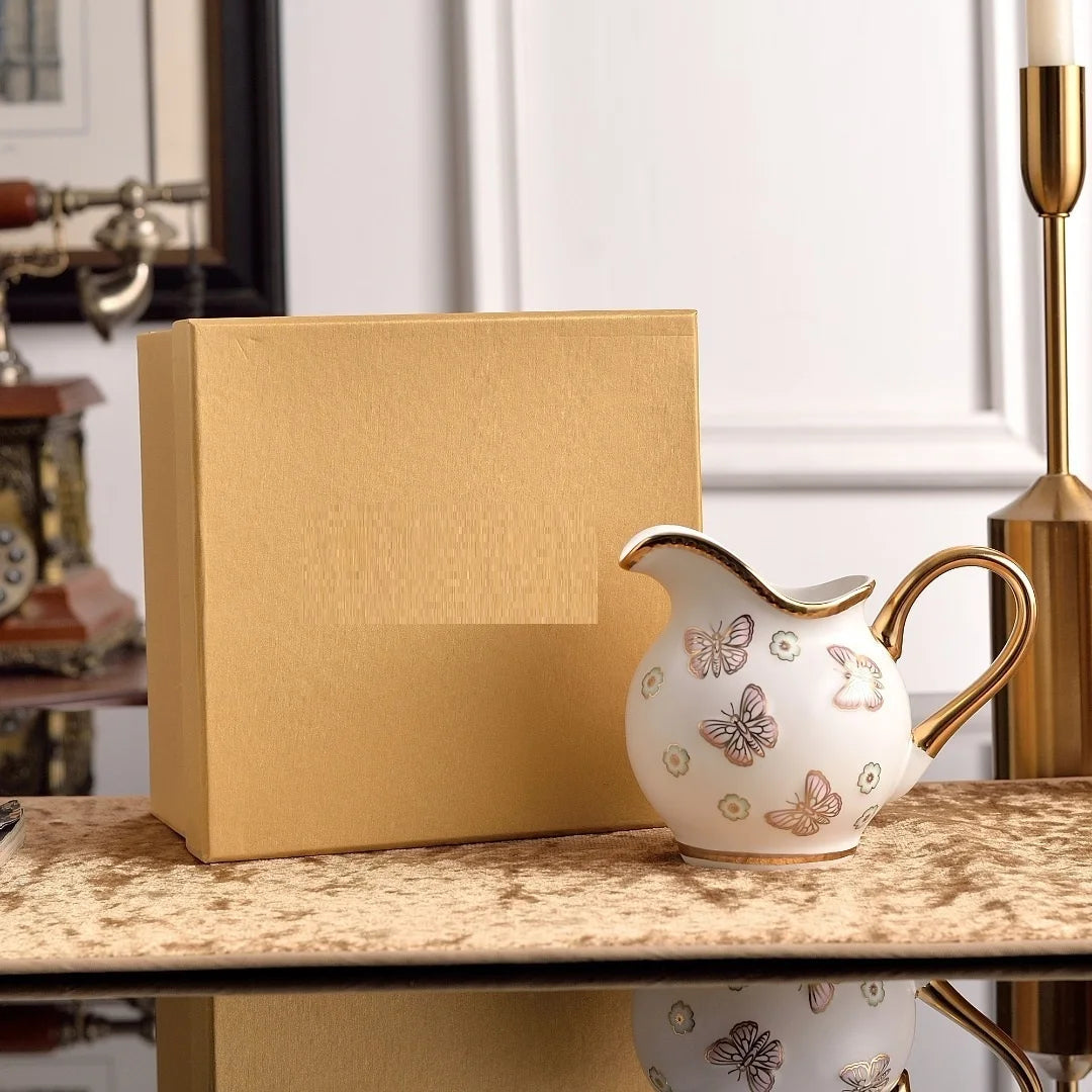 Enchanted Garden Butterfly & Flower High-End Tableware Collection