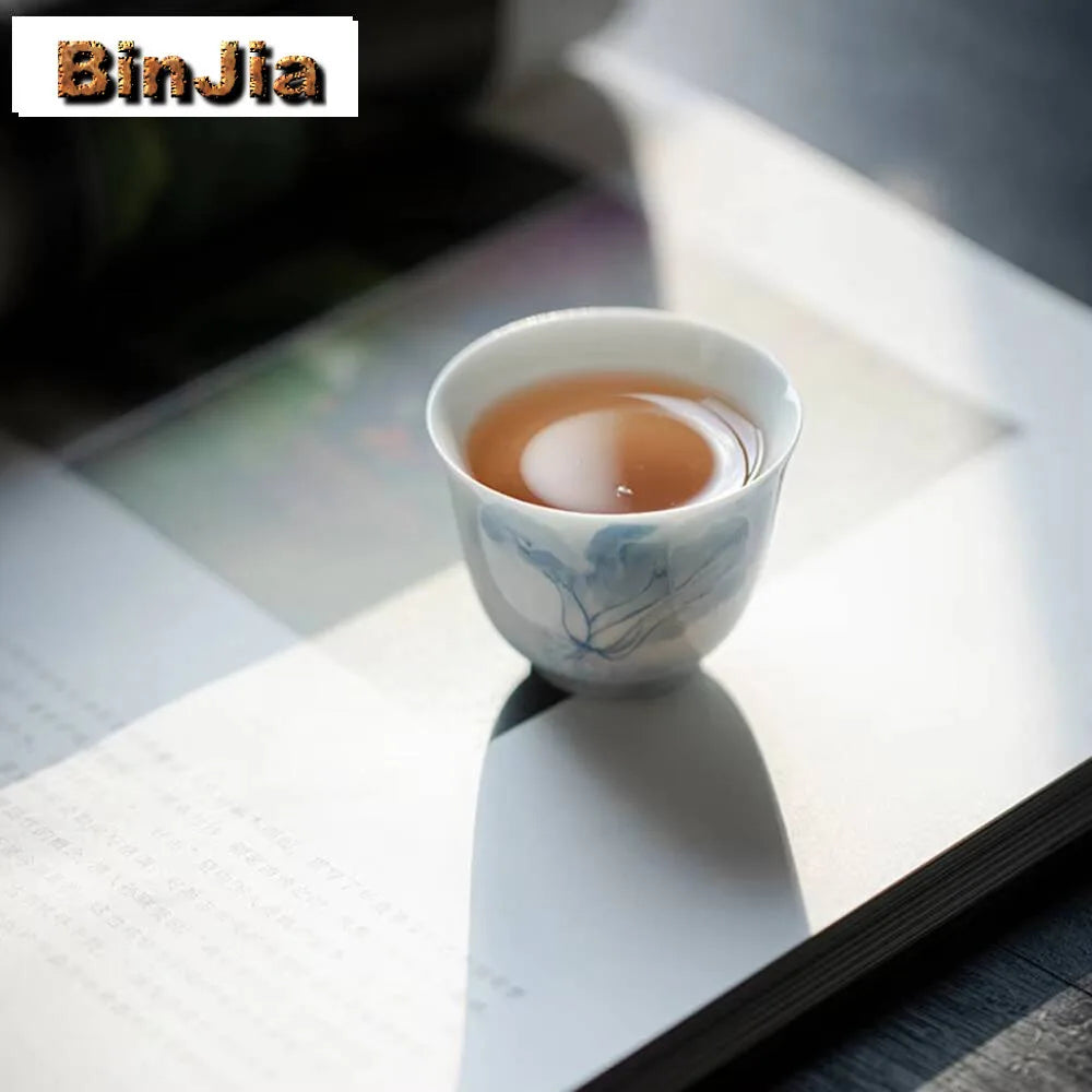 Master Cup Set – Chinese Traditional Cabbage Art (2 Pieces)