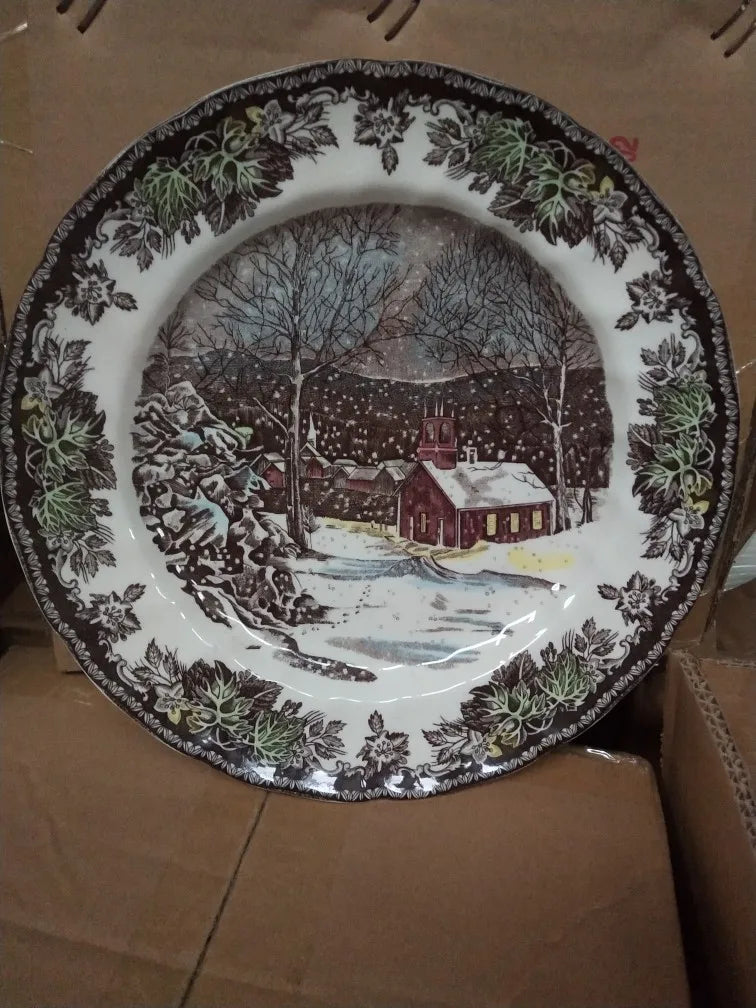 Holiday Manor"  Dinner & Steak Plate
