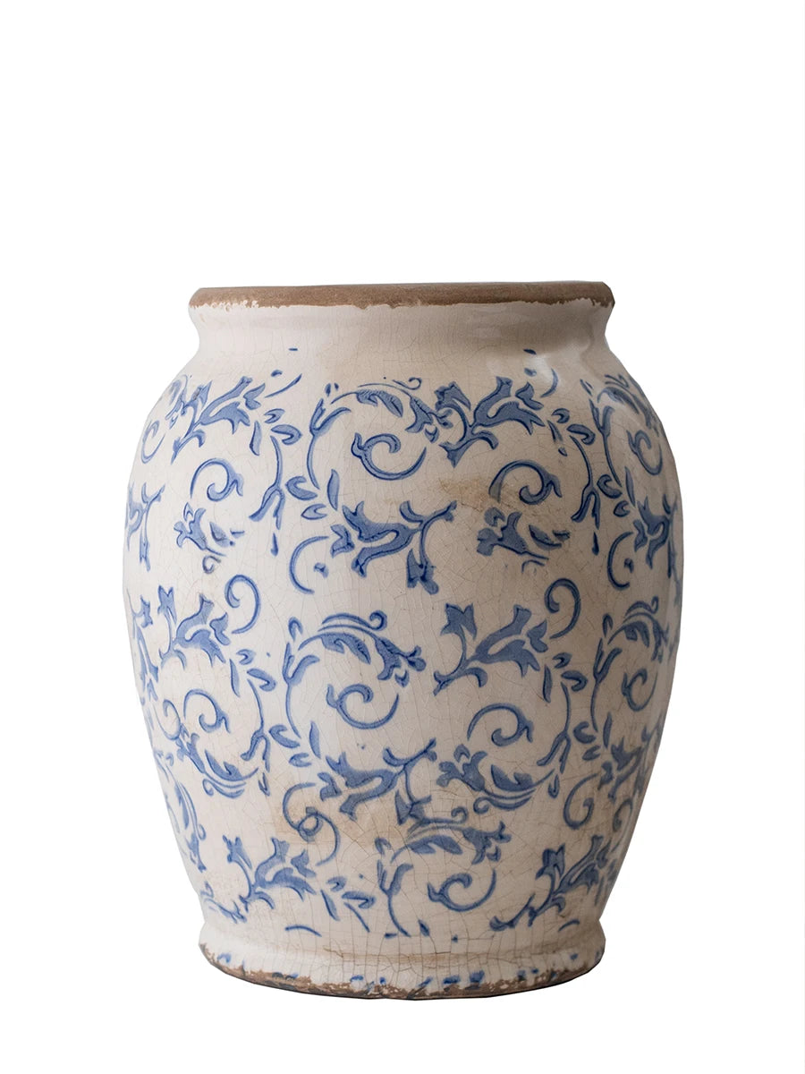 Eclectic Fusion Handmade Ceramic Vase – Medieval & Oriental Blend