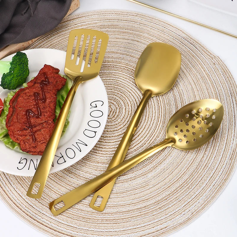 Diraa Golden Soup & Skimmer Set.