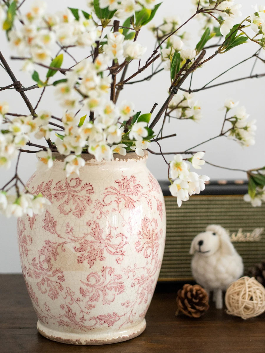 Eclectic Fusion Handmade Ceramic Vase – Medieval & Oriental Blend