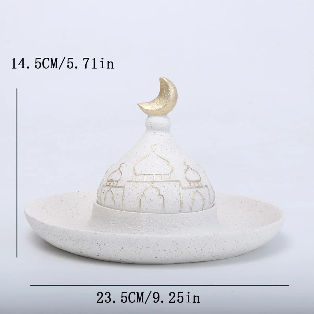 Middle Eastern Style Art Statue & Jewelry Box