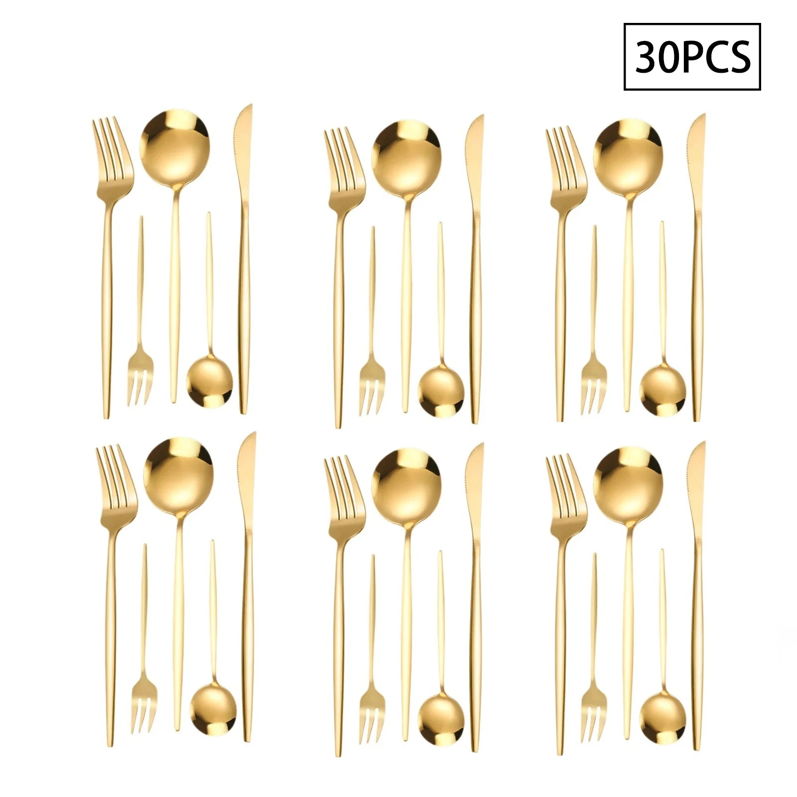 Luxe Hotel-Grade Silverware.