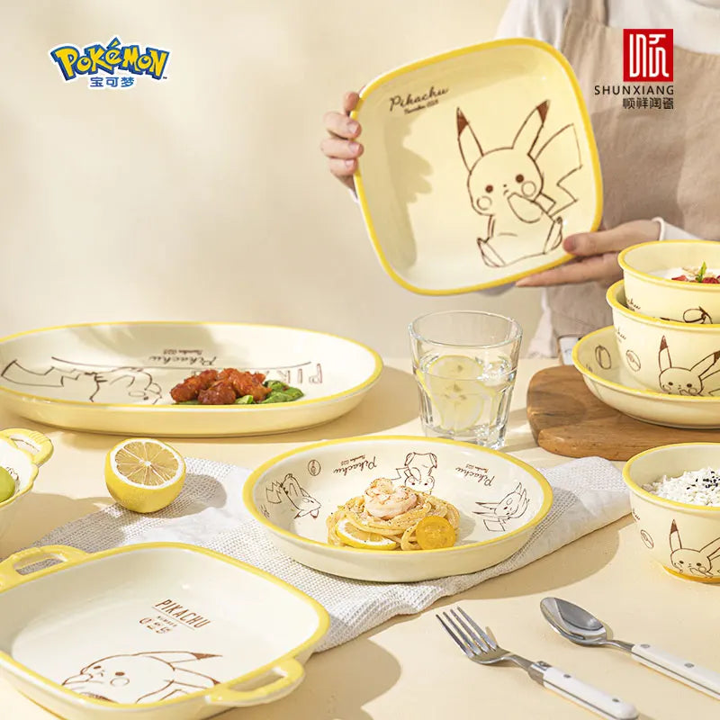Official Pokemon Dinnerware.