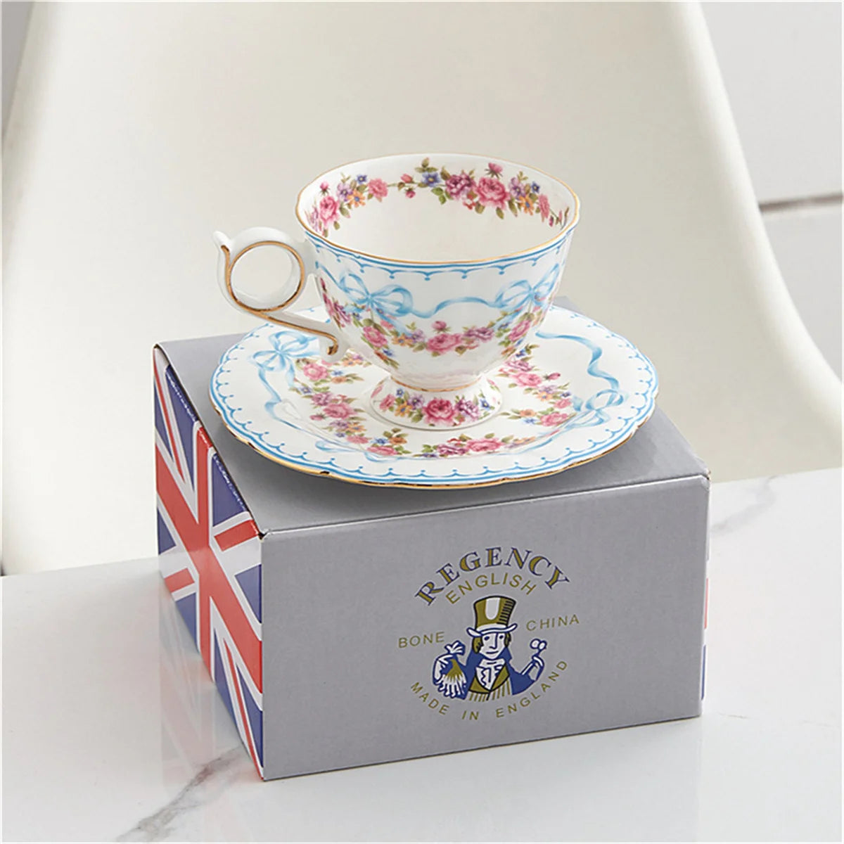 Luxury French Afternoon Tea Set (Bone China)