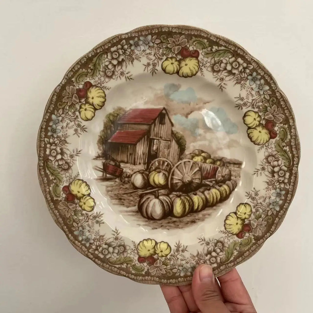 Holiday Manor"  Dinner & Steak Plate