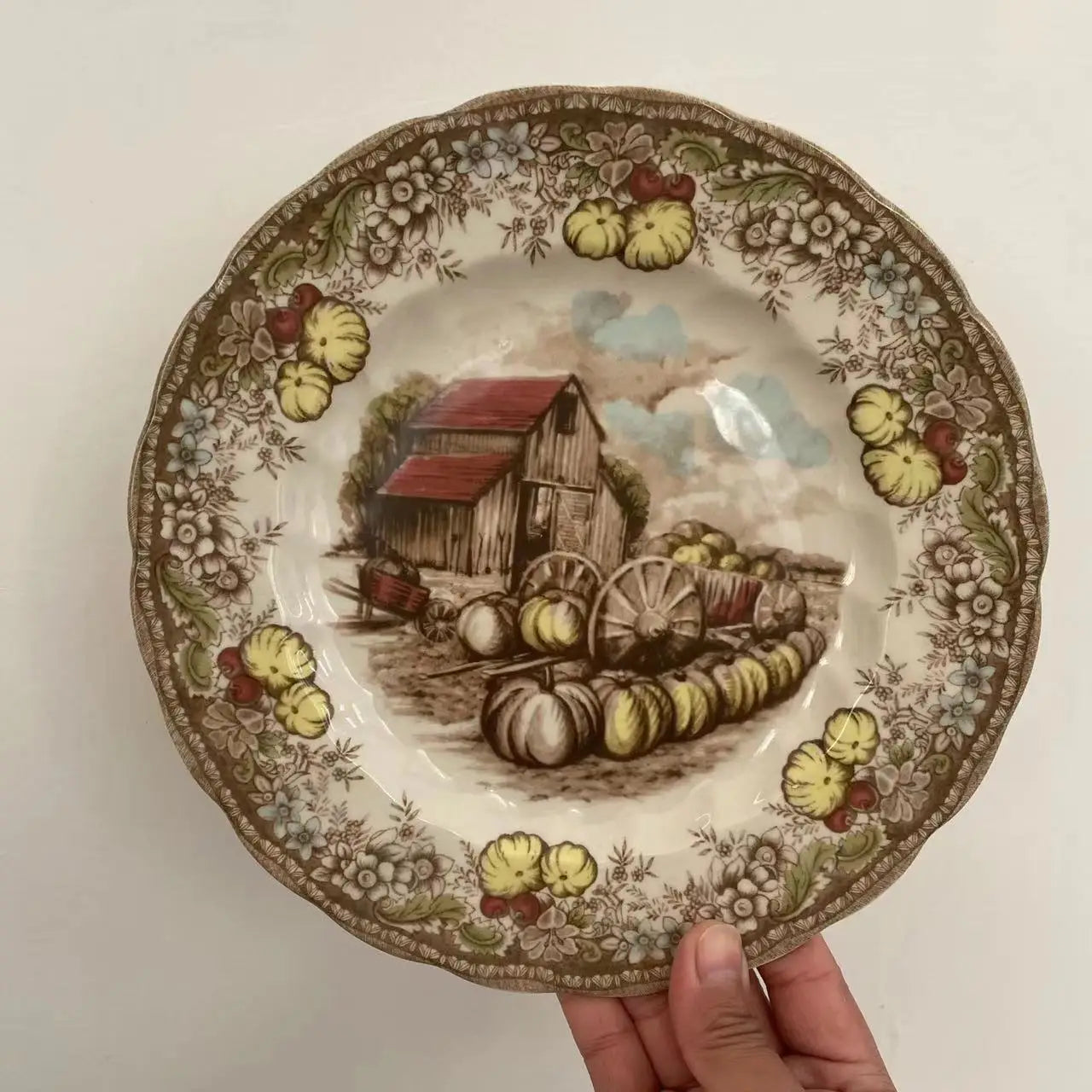 Holiday Manor"  Dinner & Steak Plate