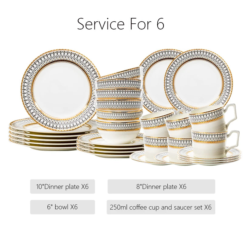 Nordic Porcelain Service Set.