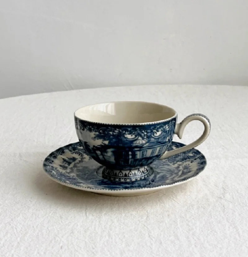 European Masterpiece "Blue Series" Rare Glazed Ceramic Collection – Plates, Vases & Pots