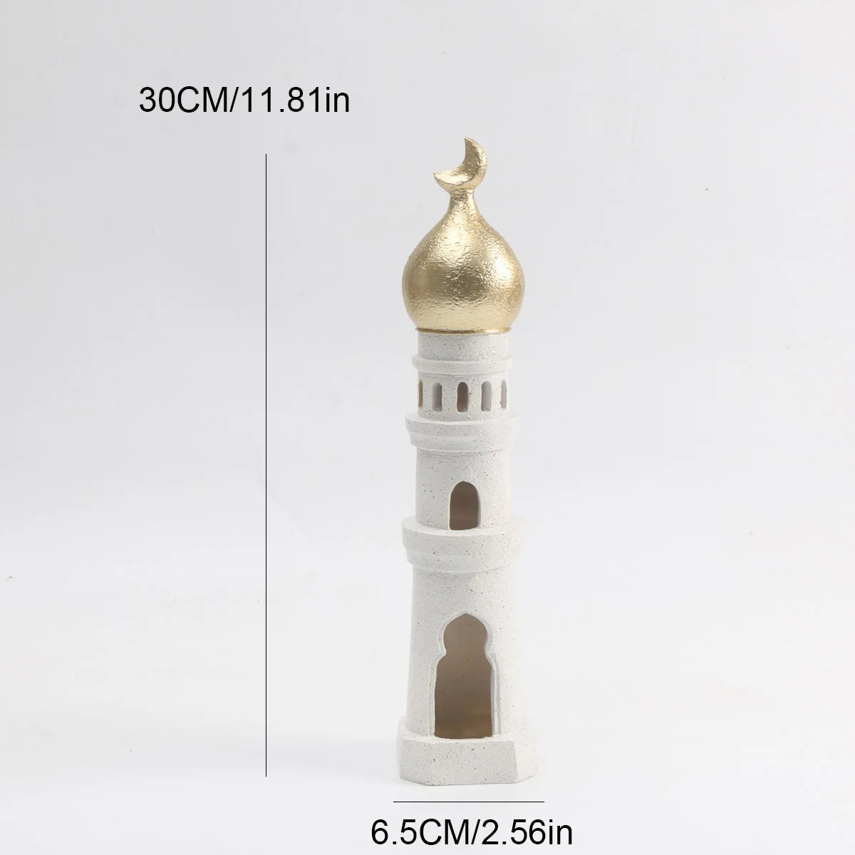 Islamic Kaaba & Mosque Replica – Desktop Decor & Candlestick