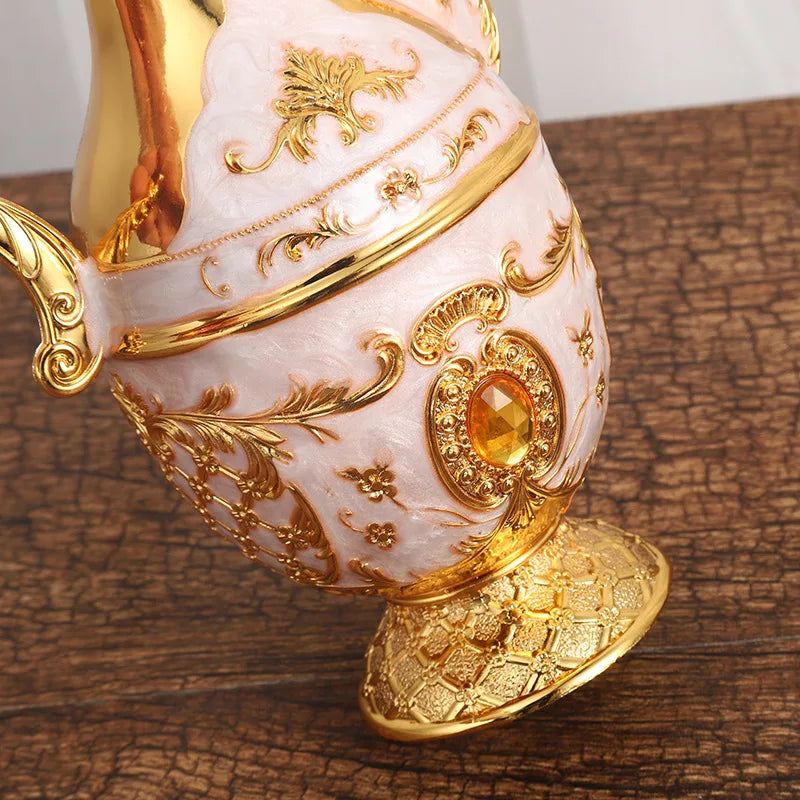 European Retro Palace Metal Wine/Drink Set