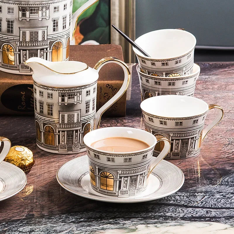 Imperial Swan 11Pcs Coffee Set.
