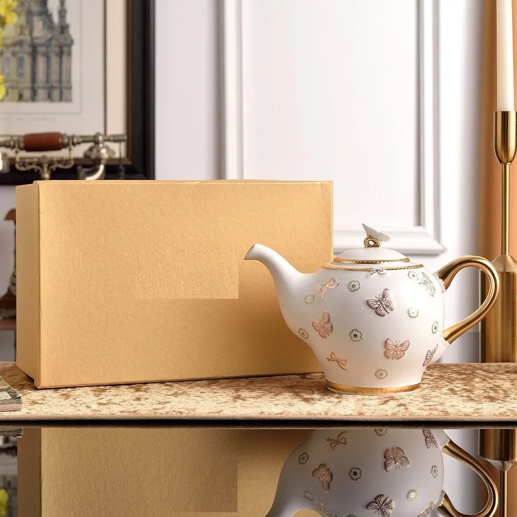 Enchanted Garden Butterfly & Flower High-End Tableware Collection