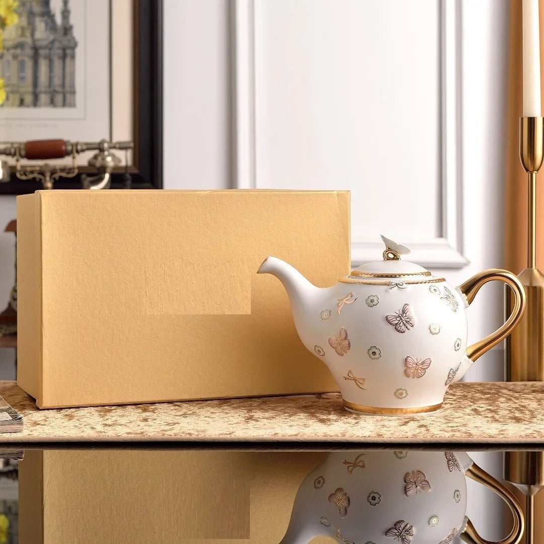 Enchanted Garden Butterfly & Flower High-End Tableware Collection